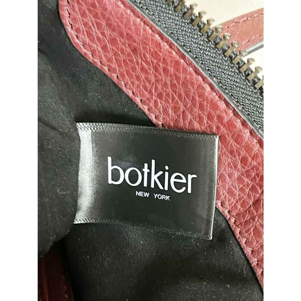 Botkier NohoâStudded Leather Backpack in a rich burgundy merlot shade. - Picture 8 of 8